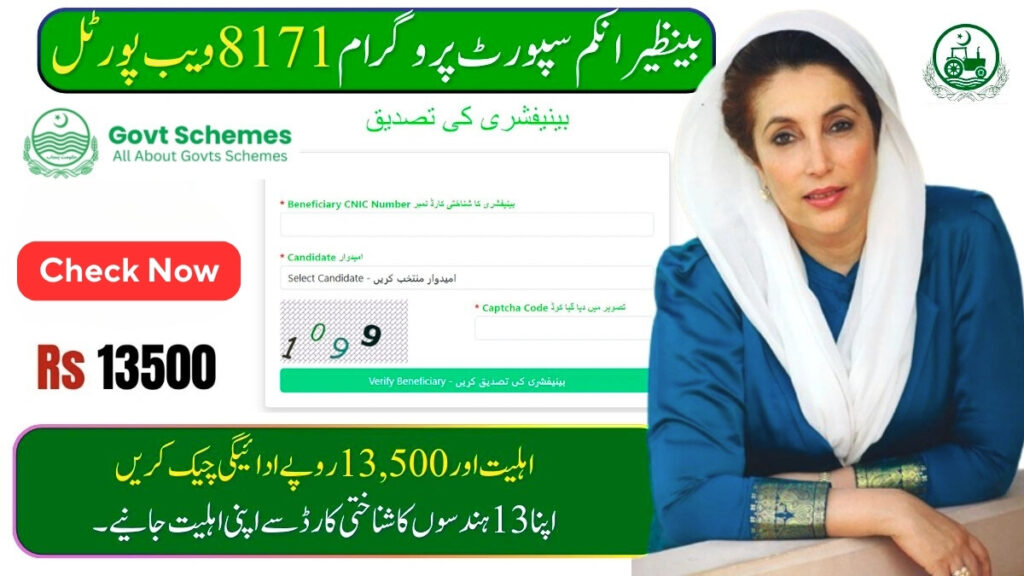 BISP 8171 Online Apply 2025 | Check Balance & Payment BISP 8171