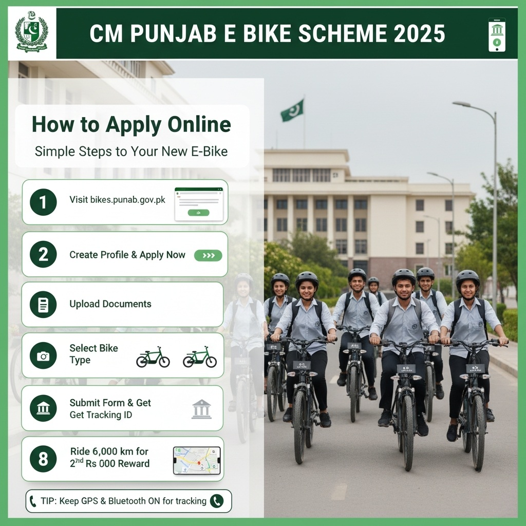 How to Apply Online for Punjab E Bike Scheme 2025