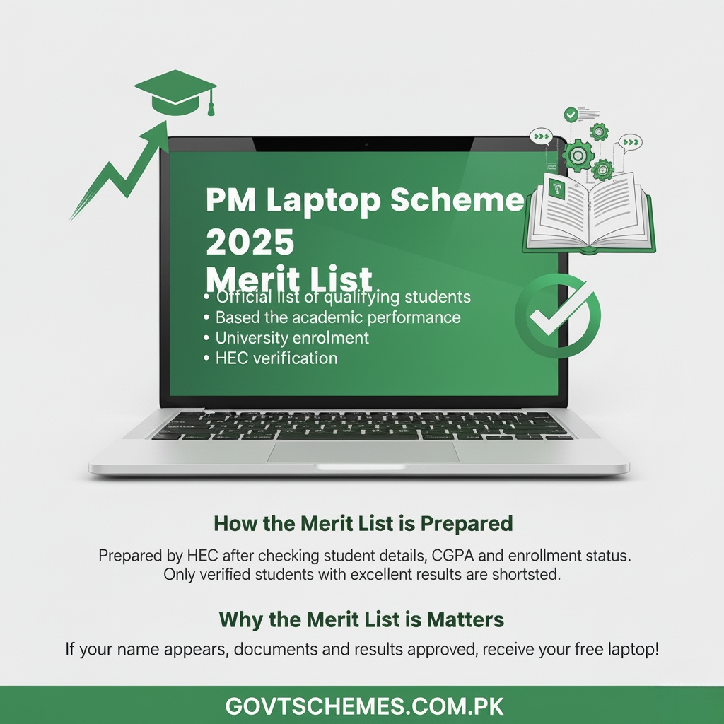 PM Laptop Scheme Merit List 2025