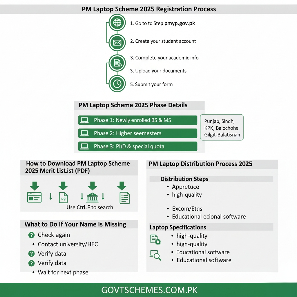 PM Laptop Scheme 2025 Registration Process