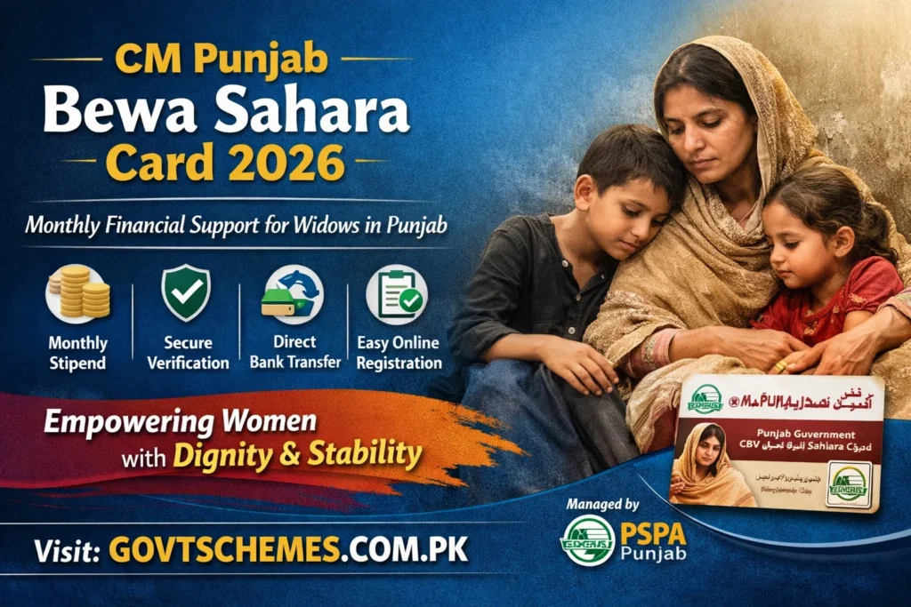 CM Punjab Bewa Sahara Card 2026