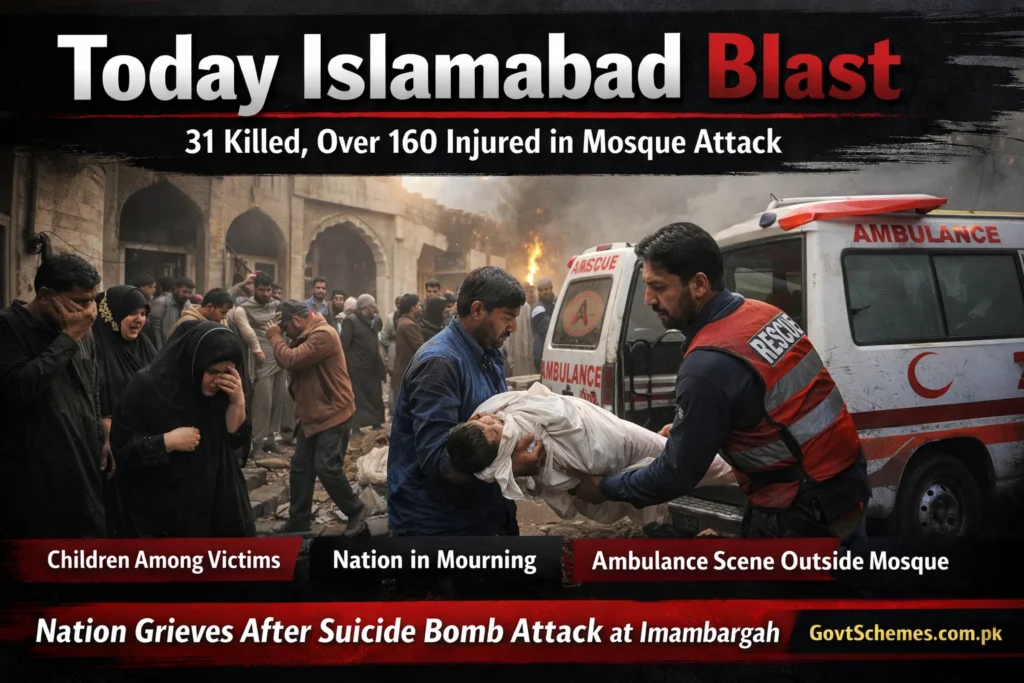 Islamabad Blast 31 Killed
