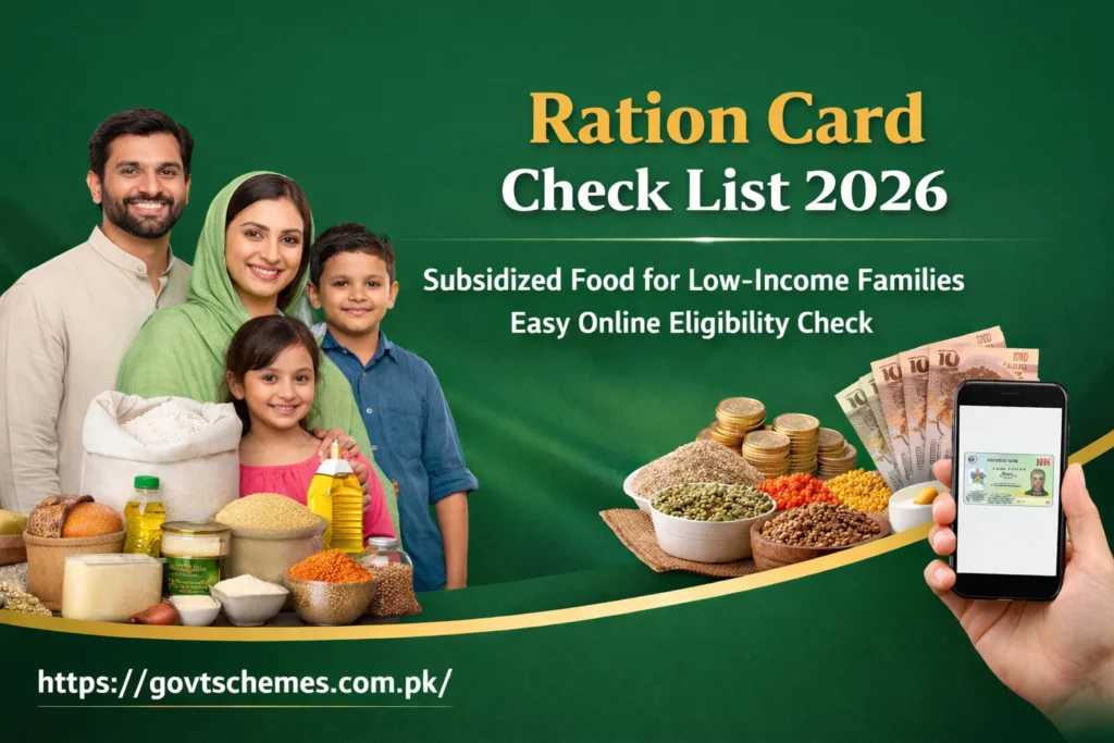 ration card list check online